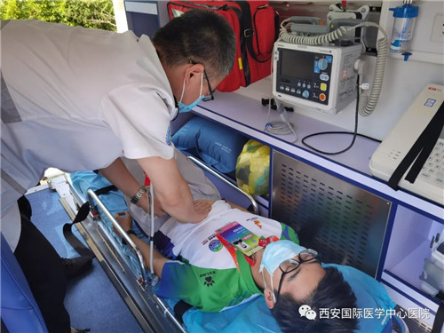 西安國際醫(yī)學(xué)中心醫(yī)院醫(yī)療保障小組助力十四運(yùn)