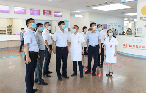 陜西省退役軍人事務(wù)廳黨組副書記、廳長高濤一行蒞臨我院調(diào)研